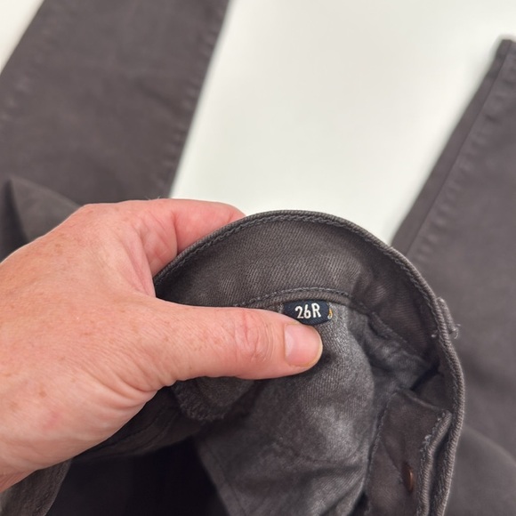 Imogene + Willie Gray Lucy Skinny Jeans Low Rise Size 26 - Picture 7 of 7